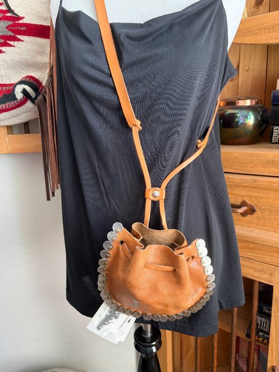 Campomaggi Handbags - Campomaggi Mini Bag with Medallion Studs